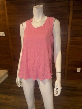 GAP Soft Pink Scoop Neck Tank